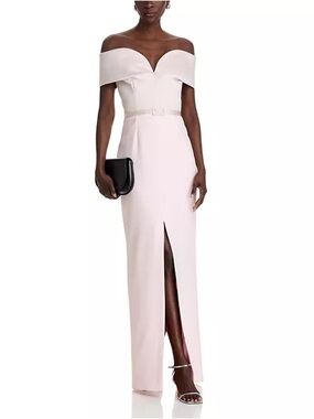 NWT Safiyaa Ebren off shoulder Long gown